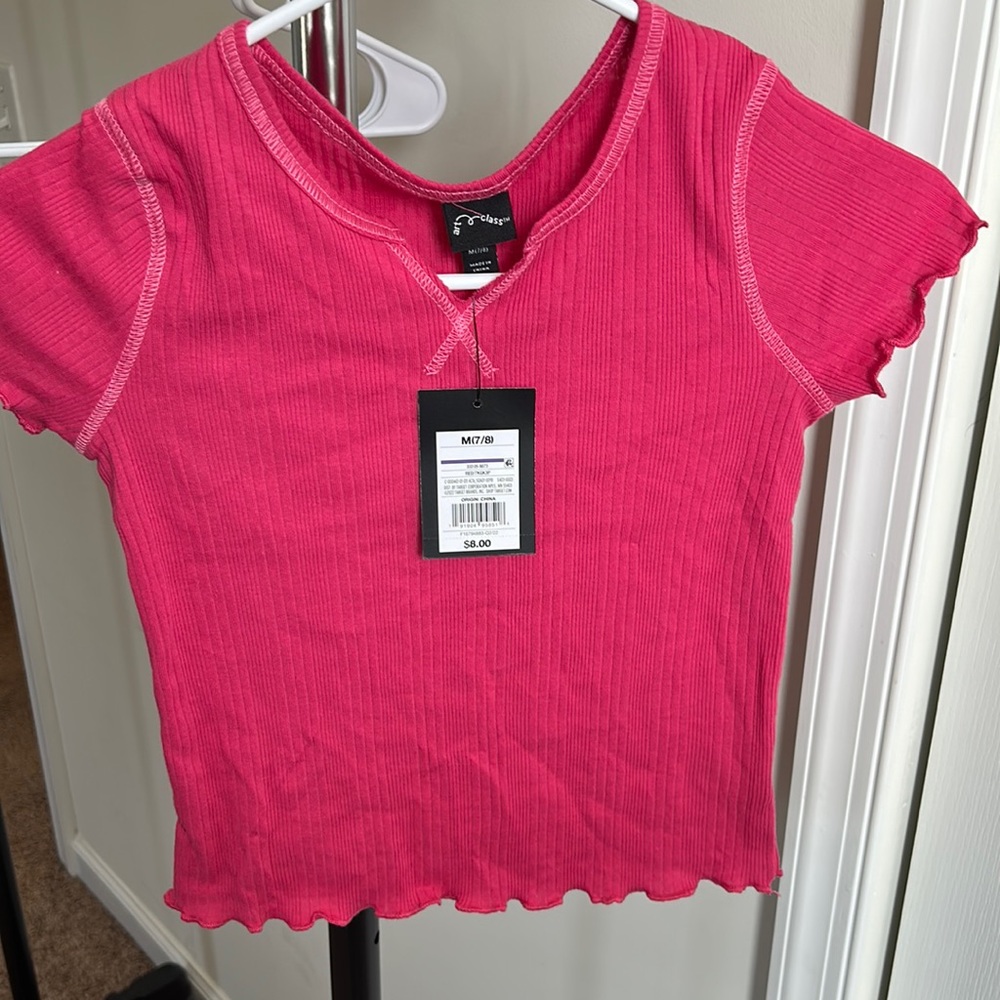 Pink top